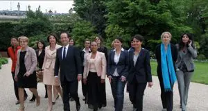 Femmes ministres gouvernement Hollande 2012