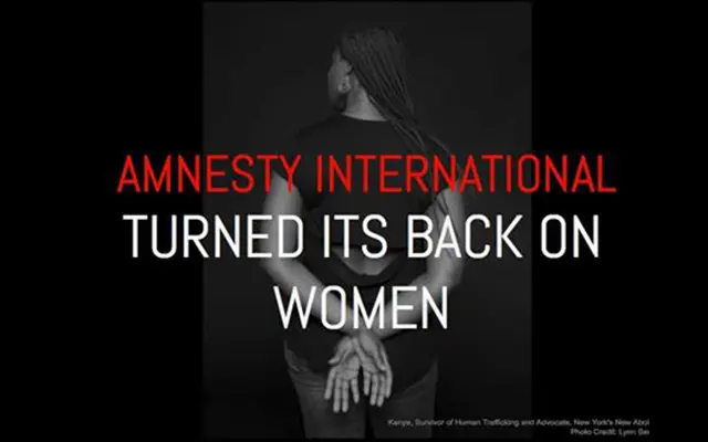 Amnesty tourne le dos aux femmes