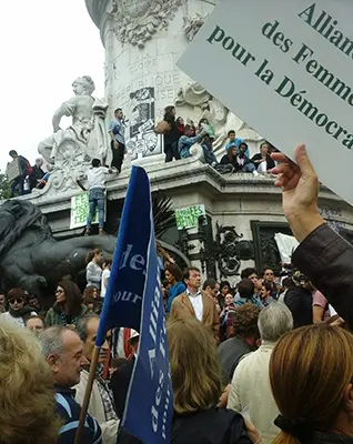 Solidarité avec les réfugiés fuyant la guerre