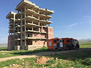 Kurdistan irakien bus soins Elisecare