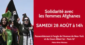 Rassemblement pour sauver les femmes afghanes