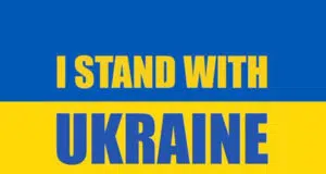 I stand up with Ukraine