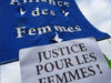Manifestation contre les violences faites aux femmes