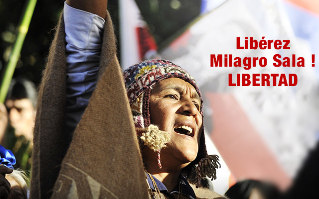 Liberté pour Milagro Sala