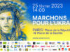 Marche pour l'Ukraine 25 fevrier 2023