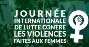 Journée internationale de lutte contre les violences faites aux femmes
